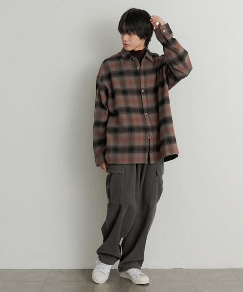 SENSE OF PLACE by URBAN RESEARCH / センスオブプレイス バイ アーバンリサーチ シャツ・ブラウス | オンブレチェックルーズシャツ | 詳細29