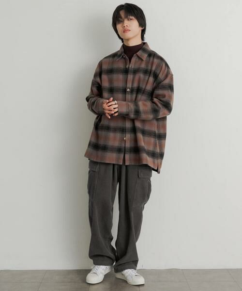 SENSE OF PLACE by URBAN RESEARCH / センスオブプレイス バイ アーバンリサーチ シャツ・ブラウス | オンブレチェックルーズシャツ | 詳細30