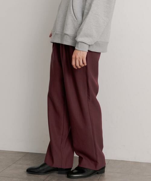 SENSE OF PLACE by URBAN RESEARCH / センスオブプレイス バイ アーバンリサーチ その他パンツ | ウールライクダブルタックワイドパンツ | 詳細10