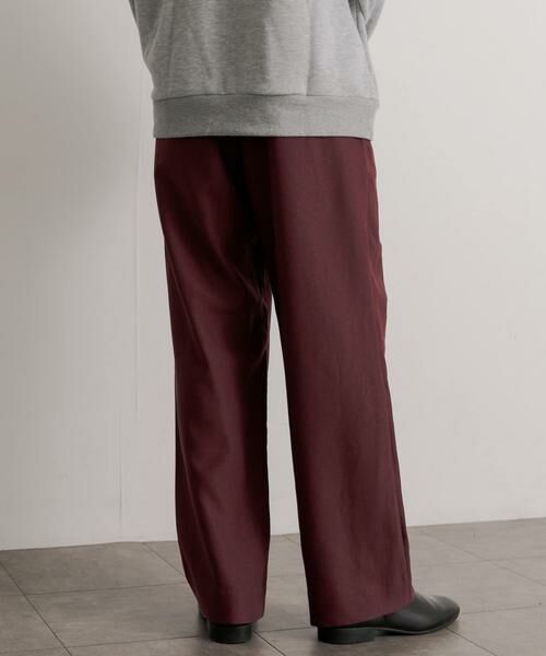 SENSE OF PLACE by URBAN RESEARCH / センスオブプレイス バイ アーバンリサーチ その他パンツ | ウールライクダブルタックワイドパンツ | 詳細12
