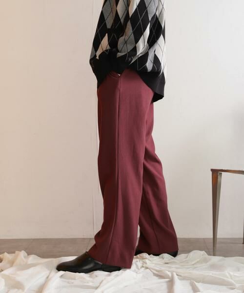 SENSE OF PLACE by URBAN RESEARCH / センスオブプレイス バイ アーバンリサーチ その他パンツ | ウールライクダブルタックワイドパンツ | 詳細20