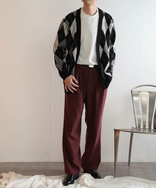 SENSE OF PLACE by URBAN RESEARCH / センスオブプレイス バイ アーバンリサーチ その他パンツ | ウールライクダブルタックワイドパンツ | 詳細21