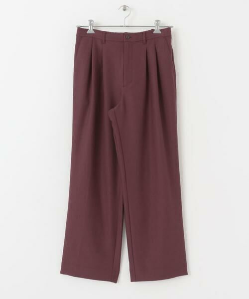 SENSE OF PLACE by URBAN RESEARCH / センスオブプレイス バイ アーバンリサーチ その他パンツ | ウールライクダブルタックワイドパンツ | 詳細25