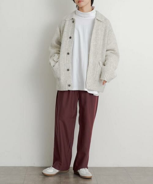 SENSE OF PLACE by URBAN RESEARCH / センスオブプレイス バイ アーバンリサーチ その他パンツ | ウールライクダブルタックワイドパンツ | 詳細7