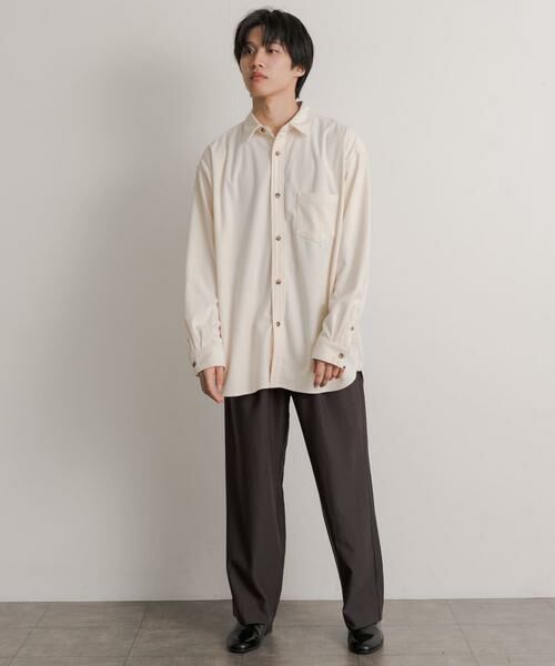 SENSE OF PLACE by URBAN RESEARCH / センスオブプレイス バイ アーバンリサーチ その他パンツ | ウールライクダブルタックワイドパンツ | 詳細27