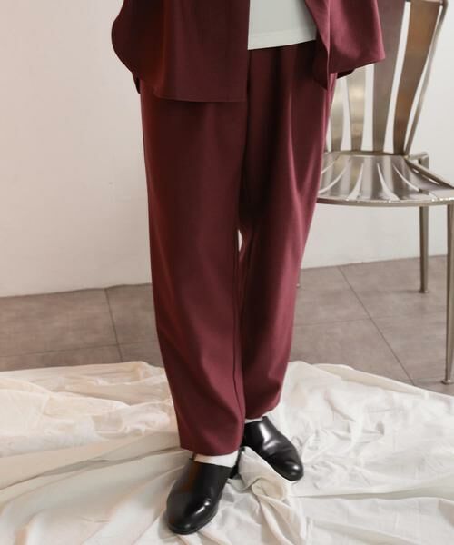 SENSE OF PLACE by URBAN RESEARCH / センスオブプレイス バイ アーバンリサーチ その他パンツ | ウールライクダブルタックテーパードパンツ | 詳細10