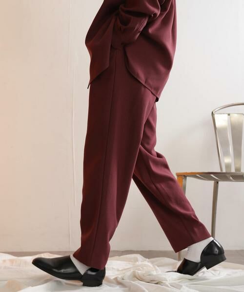 SENSE OF PLACE by URBAN RESEARCH / センスオブプレイス バイ アーバンリサーチ その他パンツ | ウールライクダブルタックテーパードパンツ | 詳細12