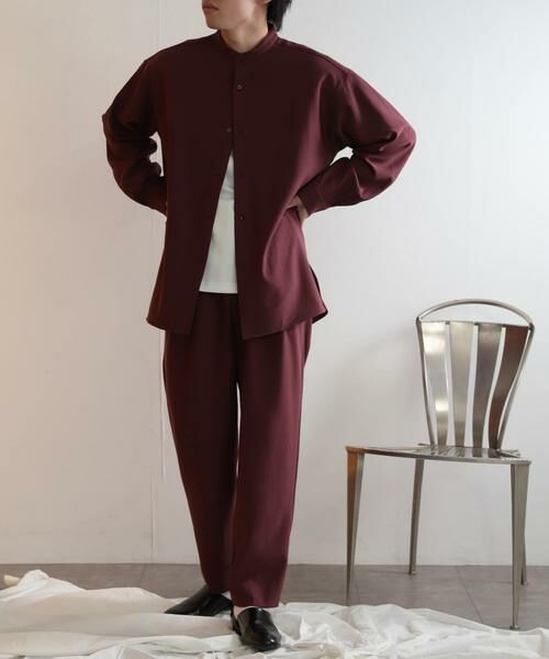 SENSE OF PLACE by URBAN RESEARCH / センスオブプレイス バイ アーバンリサーチ その他パンツ | ウールライクダブルタックテーパードパンツ | 詳細14