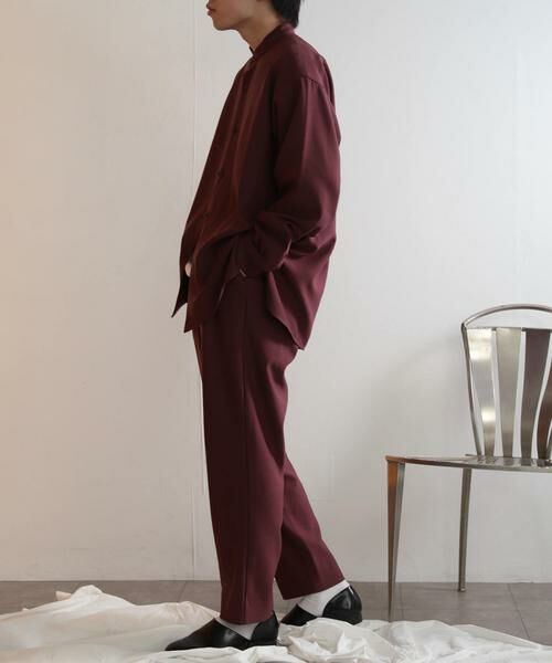 SENSE OF PLACE by URBAN RESEARCH / センスオブプレイス バイ アーバンリサーチ その他パンツ | ウールライクダブルタックテーパードパンツ | 詳細15