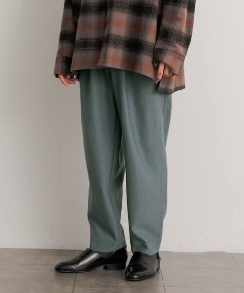 SENSE OF PLACE by URBAN RESEARCH / センスオブプレイス バイ アーバンリサーチ その他パンツ | ウールライクダブルタックテーパードパンツ | 詳細24
