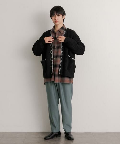 SENSE OF PLACE by URBAN RESEARCH / センスオブプレイス バイ アーバンリサーチ その他パンツ | ウールライクダブルタックテーパードパンツ | 詳細27