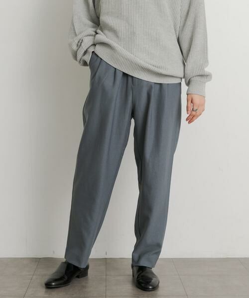 SENSE OF PLACE by URBAN RESEARCH / センスオブプレイス バイ アーバンリサーチ その他パンツ | ウールライクダブルタックテーパードパンツ | 詳細29