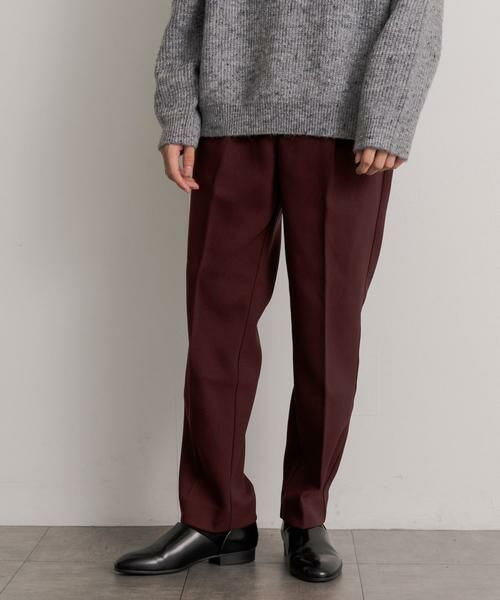 SENSE OF PLACE by URBAN RESEARCH / センスオブプレイス バイ アーバンリサーチ その他パンツ | ハードツイルセンタープレスストレートパンツ | 詳細10