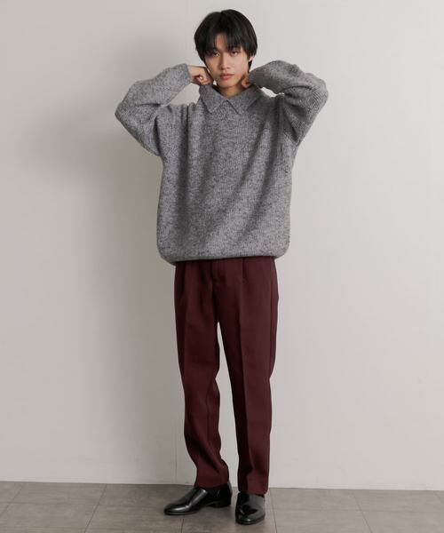 SENSE OF PLACE by URBAN RESEARCH / センスオブプレイス バイ アーバンリサーチ その他パンツ | ハードツイルセンタープレスストレートパンツ | 詳細13