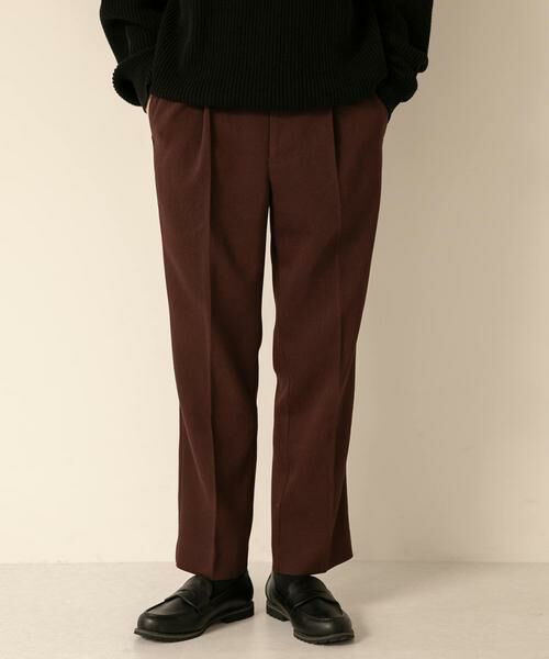 SENSE OF PLACE by URBAN RESEARCH / センスオブプレイス バイ アーバンリサーチ その他パンツ | ハードツイルセンタープレスストレートパンツ | 詳細16