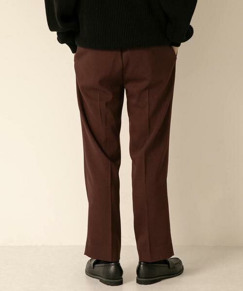 SENSE OF PLACE by URBAN RESEARCH / センスオブプレイス バイ アーバンリサーチ その他パンツ | ハードツイルセンタープレスストレートパンツ | 詳細18