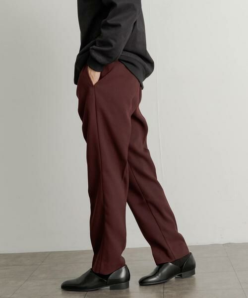 SENSE OF PLACE by URBAN RESEARCH / センスオブプレイス バイ アーバンリサーチ その他パンツ | ハードツイルセンタープレスストレートパンツ | 詳細3