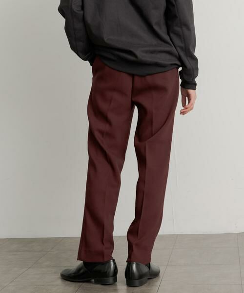 SENSE OF PLACE by URBAN RESEARCH / センスオブプレイス バイ アーバンリサーチ その他パンツ | ハードツイルセンタープレスストレートパンツ | 詳細4