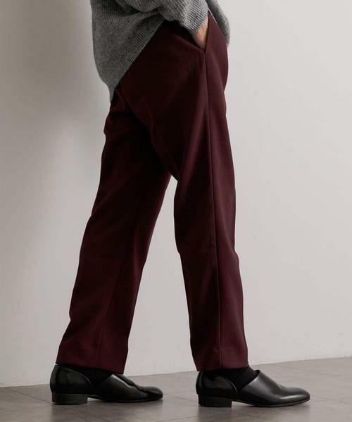 SENSE OF PLACE by URBAN RESEARCH / センスオブプレイス バイ アーバンリサーチ その他パンツ | ハードツイルセンタープレスストレートパンツ | 詳細8