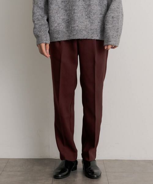 SENSE OF PLACE by URBAN RESEARCH / センスオブプレイス バイ アーバンリサーチ その他パンツ | ハードツイルセンタープレスストレートパンツ | 詳細9