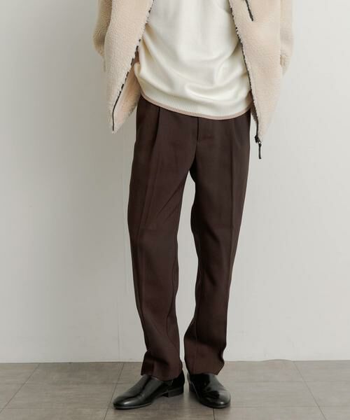 SENSE OF PLACE by URBAN RESEARCH / センスオブプレイス バイ アーバンリサーチ その他パンツ | ハードツイルセンタープレスストレートパンツ | 詳細25