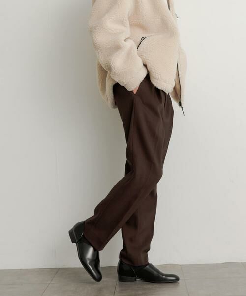 SENSE OF PLACE by URBAN RESEARCH / センスオブプレイス バイ アーバンリサーチ その他パンツ | ハードツイルセンタープレスストレートパンツ | 詳細28