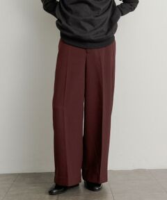 SENSE OF PLACE by URBAN RESEARCH / センスオブプレイス バイ アーバンリサーチ その他パンツ | ハードツイルセンタープレスワイドパンツ