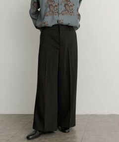 SENSE OF PLACE by URBAN RESEARCH / センスオブプレイス バイ アーバンリサーチ その他パンツ | ハードツイルセンタープレスワイドパンツ
