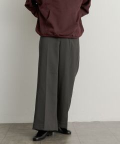 SENSE OF PLACE by URBAN RESEARCH / センスオブプレイス バイ アーバンリサーチ その他パンツ | ハードツイルセンタープレスワイドパンツ