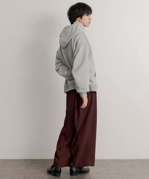 SENSE OF PLACE by URBAN RESEARCH / センスオブプレイス バイ アーバンリサーチ その他パンツ | ハードツイルセンタープレスワイドパンツ | 詳細15