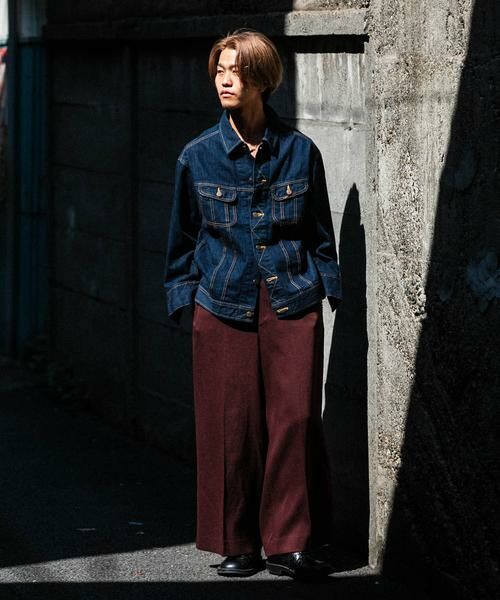 SENSE OF PLACE by URBAN RESEARCH / センスオブプレイス バイ アーバンリサーチ その他パンツ | ハードツイルセンタープレスワイドパンツ | 詳細16