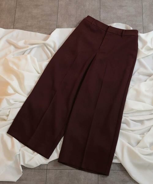 SENSE OF PLACE by URBAN RESEARCH / センスオブプレイス バイ アーバンリサーチ その他パンツ | ハードツイルセンタープレスワイドパンツ | 詳細18