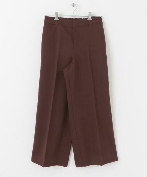 SENSE OF PLACE by URBAN RESEARCH / センスオブプレイス バイ アーバンリサーチ その他パンツ | ハードツイルセンタープレスワイドパンツ | 詳細19