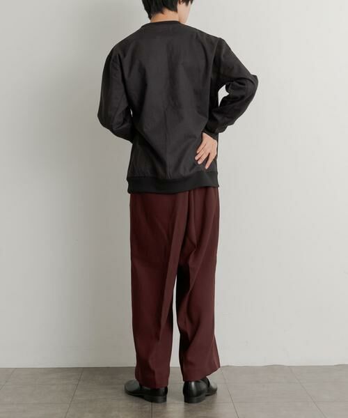 SENSE OF PLACE by URBAN RESEARCH / センスオブプレイス バイ アーバンリサーチ その他パンツ | ハードツイルセンタープレスワイドパンツ | 詳細7