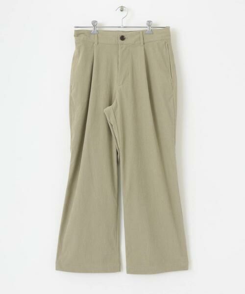 SENSE OF PLACE by URBAN RESEARCH / センスオブプレイス バイ アーバンリサーチ その他パンツ | 『セットアップ対応』 コーデュロイタックワイドパンツ | 詳細10
