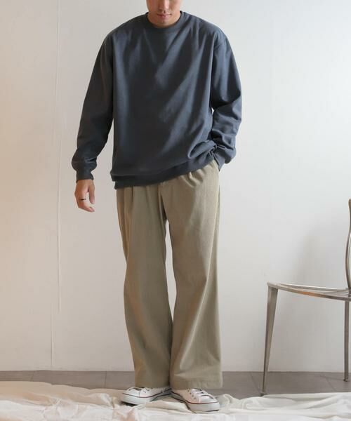 SENSE OF PLACE by URBAN RESEARCH / センスオブプレイス バイ アーバンリサーチ その他パンツ | 『セットアップ対応』 コーデュロイタックワイドパンツ | 詳細5