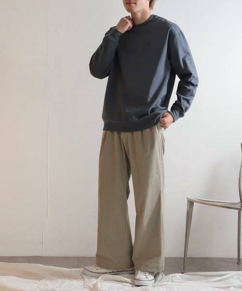 SENSE OF PLACE by URBAN RESEARCH / センスオブプレイス バイ アーバンリサーチ その他パンツ | 『セットアップ対応』 コーデュロイタックワイドパンツ | 詳細6
