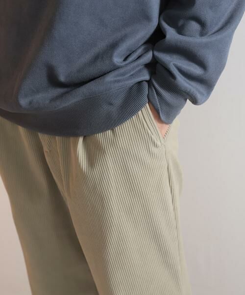 SENSE OF PLACE by URBAN RESEARCH / センスオブプレイス バイ アーバンリサーチ その他パンツ | 『セットアップ対応』 コーデュロイタックワイドパンツ | 詳細8