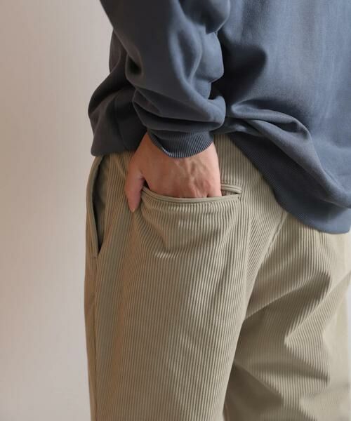 SENSE OF PLACE by URBAN RESEARCH / センスオブプレイス バイ アーバンリサーチ その他パンツ | 『セットアップ対応』 コーデュロイタックワイドパンツ | 詳細9