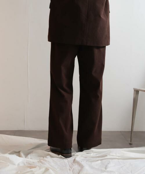 SENSE OF PLACE by URBAN RESEARCH / センスオブプレイス バイ アーバンリサーチ その他パンツ | 『セットアップ対応』 コーデュロイタックワイドパンツ | 詳細16