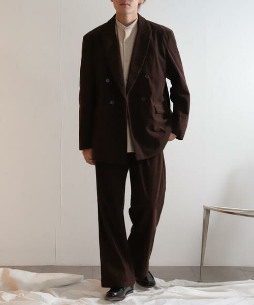 SENSE OF PLACE by URBAN RESEARCH / センスオブプレイス バイ アーバンリサーチ その他パンツ | 『セットアップ対応』 コーデュロイタックワイドパンツ | 詳細18