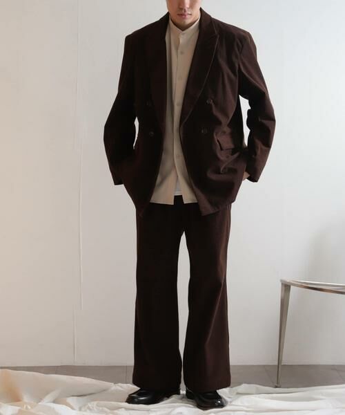 SENSE OF PLACE by URBAN RESEARCH / センスオブプレイス バイ アーバンリサーチ その他パンツ | 『セットアップ対応』 コーデュロイタックワイドパンツ | 詳細19