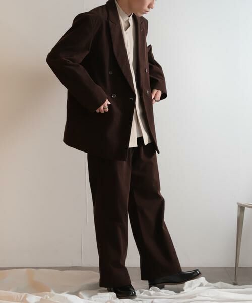 SENSE OF PLACE by URBAN RESEARCH / センスオブプレイス バイ アーバンリサーチ その他パンツ | 『セットアップ対応』 コーデュロイタックワイドパンツ | 詳細20