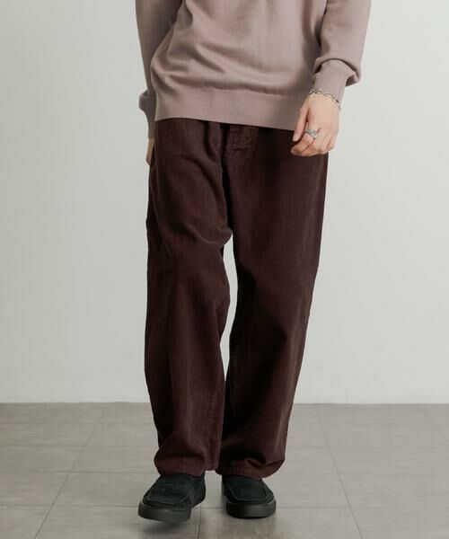 SENSE OF PLACE by URBAN RESEARCH / センスオブプレイス バイ アーバンリサーチ その他パンツ | コーデュロイウォッシュドパンツ(ブラウン)