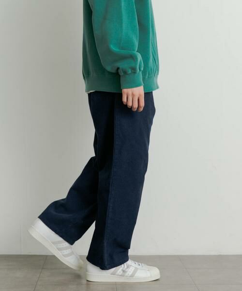 SENSE OF PLACE by URBAN RESEARCH / センスオブプレイス バイ アーバンリサーチ その他パンツ | コーデュロイウォッシュドパンツ(ネイビー)