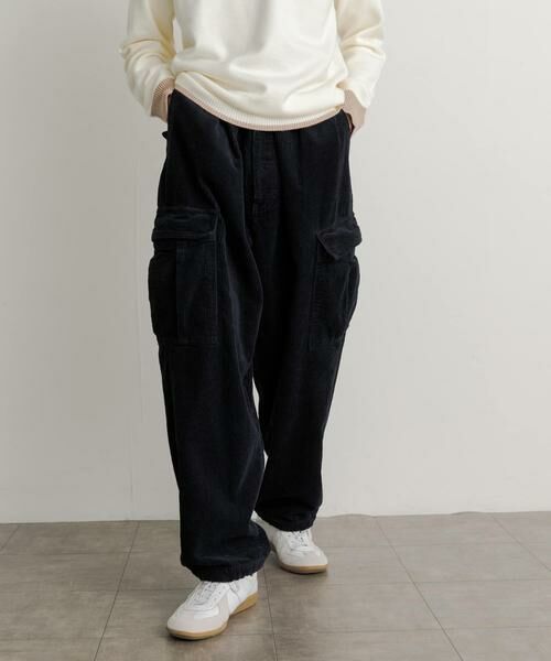 SENSE OF PLACE by URBAN RESEARCH / センスオブプレイス バイ アーバンリサーチ その他パンツ | 『セットアップ対応』 ヘビーコーデュロイワイドカーゴパンツ | 詳細11