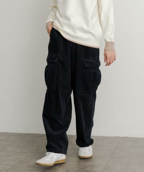 SENSE OF PLACE by URBAN RESEARCH / センスオブプレイス バイ アーバンリサーチ その他パンツ | 『セットアップ対応』 ヘビーコーデュロイワイドカーゴパンツ | 詳細12