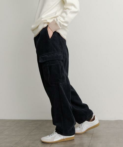 SENSE OF PLACE by URBAN RESEARCH / センスオブプレイス バイ アーバンリサーチ その他パンツ | 『セットアップ対応』 ヘビーコーデュロイワイドカーゴパンツ | 詳細13