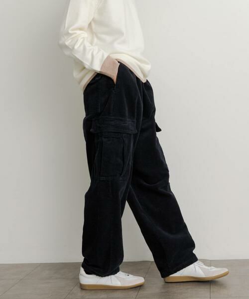 SENSE OF PLACE by URBAN RESEARCH / センスオブプレイス バイ アーバンリサーチ その他パンツ | 『セットアップ対応』 ヘビーコーデュロイワイドカーゴパンツ | 詳細15