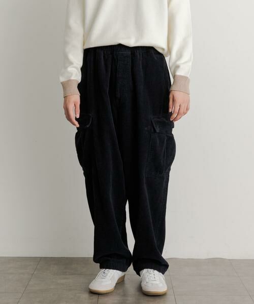 SENSE OF PLACE by URBAN RESEARCH / センスオブプレイス バイ アーバンリサーチ その他パンツ | 『セットアップ対応』 ヘビーコーデュロイワイドカーゴパンツ | 詳細19